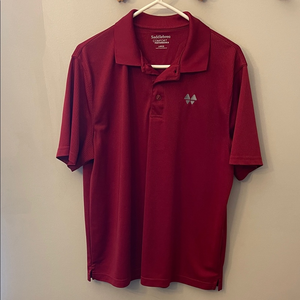 Saddlebred Deep Red Polo Shirt